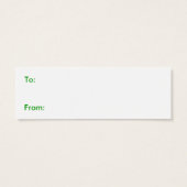 バタフライギフトラベル (裏面)