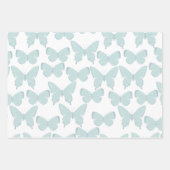 バタフライギフト包装紙 ラッピングペーパーシート (正面)