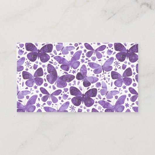 バタフライギフト登録簿 エンクロージャーカード (裏面)