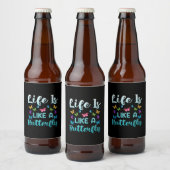 バタフライギフト |人生は蝶のようなもの ビールラベル (ボトル)