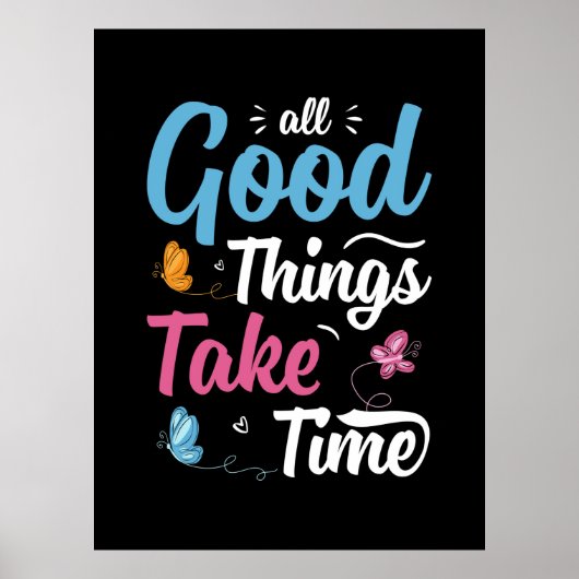 バタフライギフト | All Good Things Take Time ポスター (正面)