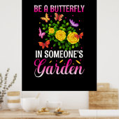 バタフライギフト | Be A Butterfly ポスター (キッチン)