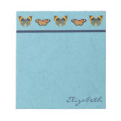 バタフライギャザリングメモ帳 ノートパッド (正面)