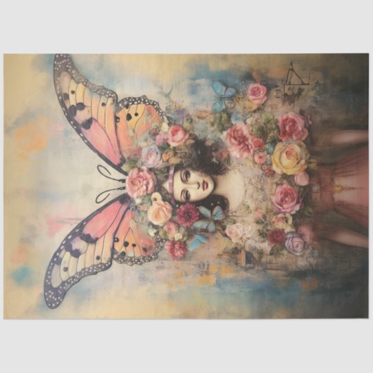 バタフライクラウン 薄葉紙 (正面)