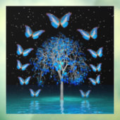 バタフライクリスタルツリーウィンドウ ウィンドウサイン (シート3)