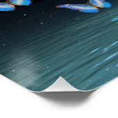 バタフライクリスタルツリー ポスター (コーナー)