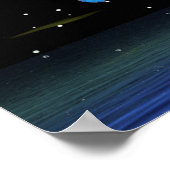 バタフライクリスタルツリー ポスター (角)