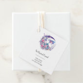 バタフライクリスタル三日月花スピリチュアル フェイバータグ (インサイチュ)