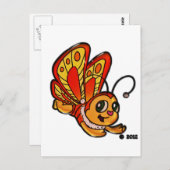 バタフライクロエのプロモーションアイテム ポストカード (正面/裏面)