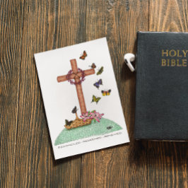 バタフライクロス同情カード カード