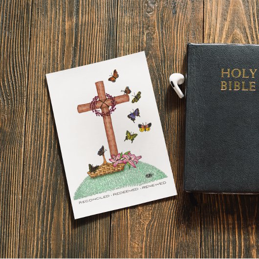 バタフライクロス同情カード カード