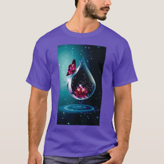 バタフライクロック1 Tシャツ