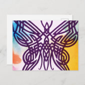 バタフライクロップ ポストカード (正面/裏面)