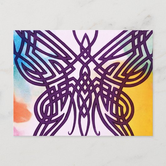 バタフライクロップ ポストカード (正面)