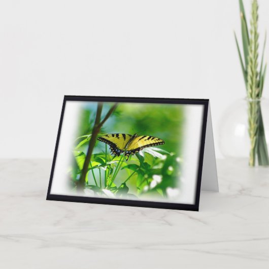 バタフライグッドウェルカード カード (正面)