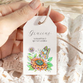 バタフライグラシアスメッセージカード ギフトタグ