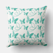 バタフライグラフィック、 クッション (裏面)