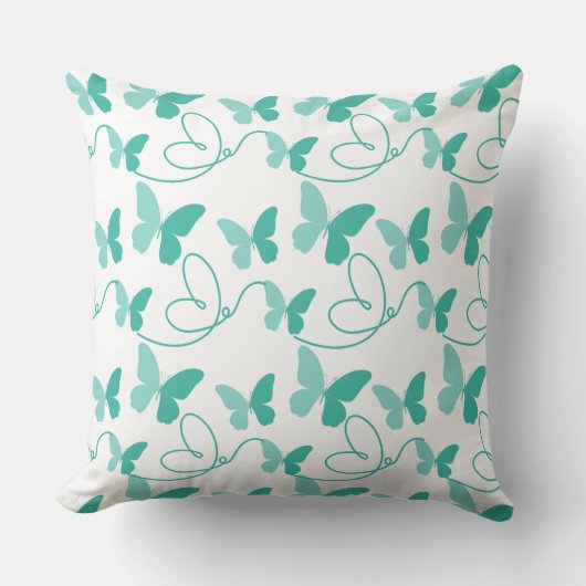 バタフライグラフィック、 クッション (正面)