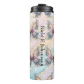 バタフライグリッターカスタマイズ名Thermal Tumbler タンブラー (正面)