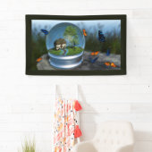 バタフライグローブバナー 横断幕 (インサイチュ)