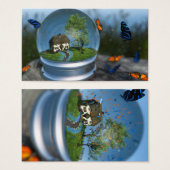 バタフライグローブブックマーク (正面&裏面)