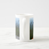 バタフライグローブ専門マグカップ ボーンチャイナマグカップ (裏面)