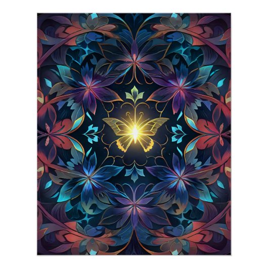 バタフライグロー ポスター (正面)