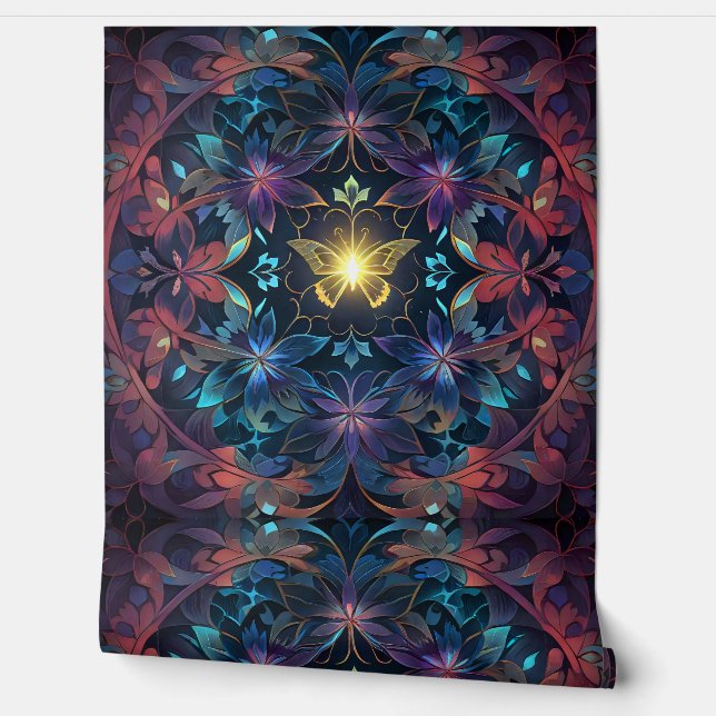 バタフライグロー 壁紙 (ほどく)