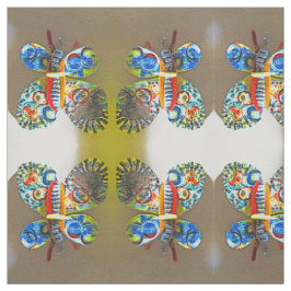 バタフライコットンのトゲ生地 | m3galleryStudio ファブリック