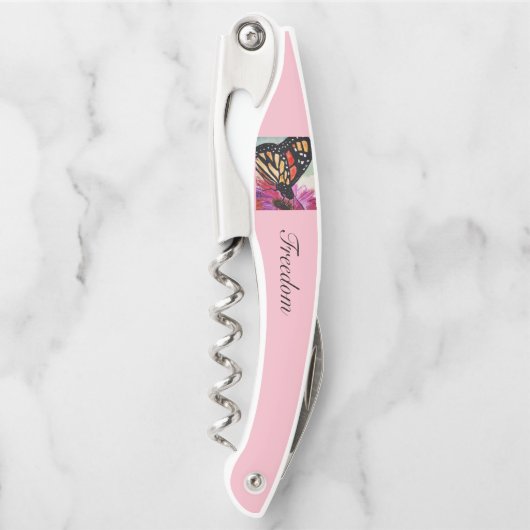 バタフライコルクボトルオープナー ソムリエナイフ (正面)