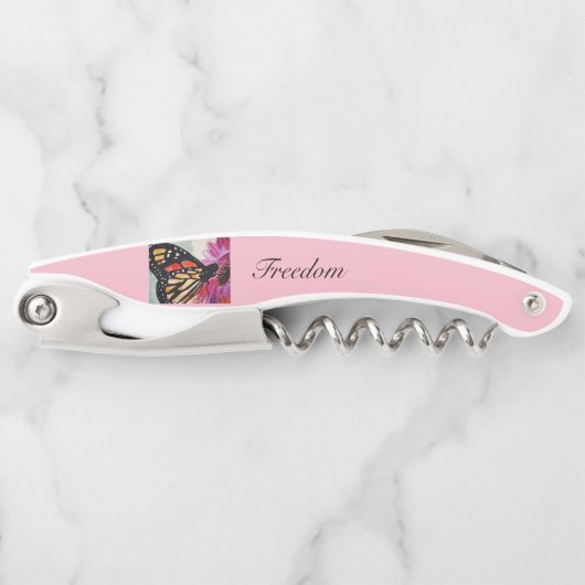 バタフライコルクボトルオープナー ソムリエナイフ (正面)