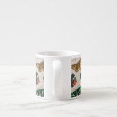 バタフライコレクションアンティーク蝶 エスプレッソカップ (裏面)