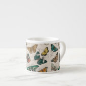 バタフライコレクションアンティーク蝶 エスプレッソカップ (正面右)