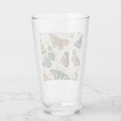 バタフライコレクションアンティーク蝶 タンブラーグラス (裏面)
