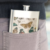 バタフライコレクションアンティーク蝶 フラスク (インサイチュ)