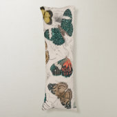 バタフライコレクションアンティーク蝶 ボディピロー (正面縦)