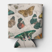 バタフライコレクションアンティーク蝶 缶クーラー (正面)