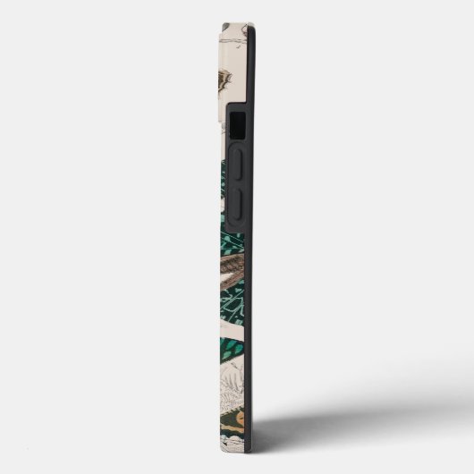 バタフライコレクションアンティーク蝶 Case-Mate iPhoneケース (裏面 / 左)
