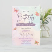 バタフライコレクション招待状 招待状 (スタンド正面)