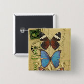 バタフライコレクション 缶バッジ (正面&裏面)