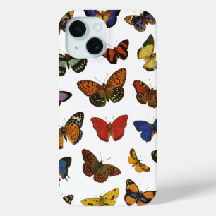 バタフライコレクション iPhone 15ケース