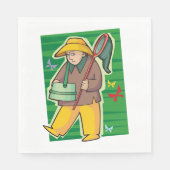 バタフライコレクター スタンダードランチョンナプキン (正面)