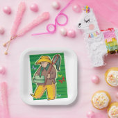 バタフライコレクター ペーパープレート (パーティー)