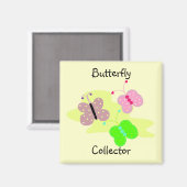 バタフライコレクター マグネット (正面/裏面)