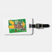 バタフライコレクター ラゲッジタグ (正面横)