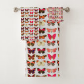 バタフライコンターコレクション🛁 🦋 バスタオルセット (インサイチュ)