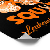 バタフライサポートスクワッド白血病認識度 ポスター (角)