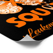 バタフライサポートスクワッド白血病認識度 ポスター (角)