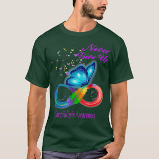 バタフライサルコイドーシス認識度 Tシャツ