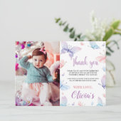 バタフライサンキューカードガーデンパーティー サンキューカード (スタンド正面)